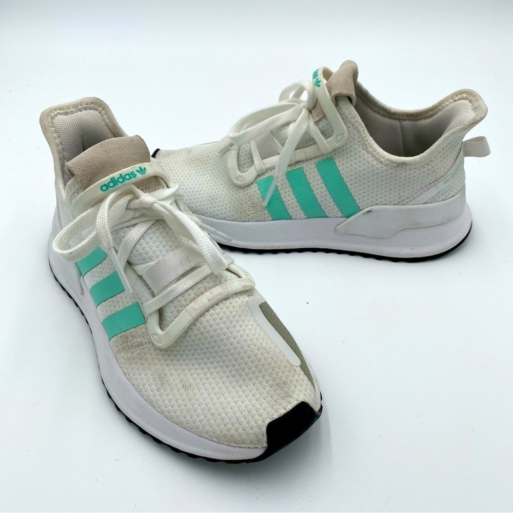 Adidas U Path Run Full Lace Up Running Tennis Shoes Sneakers Clear Mint Size 6.5